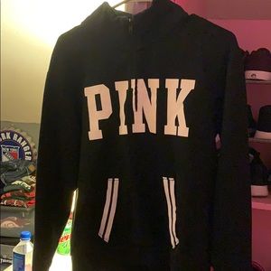 Victoria secret pink half zip